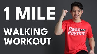 1 MILE WALKING WORKOUT • Keoni Tamayo • Workout 211 [upl. by Goda911]