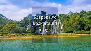 Responsive background image in css [upl. by Nove47]