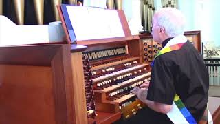 Hymns on the Organ at First Baptist Church Savannah Georgia  Rev James Richardson [upl. by Amre]