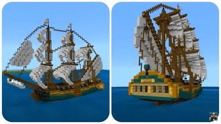 Minecraft Battleship Tutorial USS Arizona BB39 [upl. by Tews228]