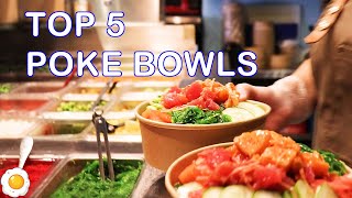 How to make Poke Bowl： Top 5 popular flavours  Cooking with the chef Tasty Montreal） [upl. by Eeryk]