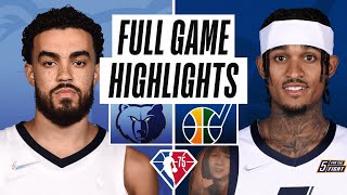 GRIZZLIES at JAZZ  FULL GAME HIGHLIGHTS  April 5 2022 [upl. by Forrer75]