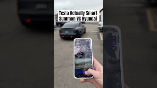 Why Tesla Smart Summon is Better Than Any Competitor 😳👀 [upl. by Atalanti648]