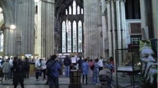 York Minster  Choral evensong with organ [upl. by Ahsiadal]