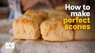 How to make the perfect scone with 92yearold Muriel  Cooking  ABC Australia [upl. by Bogey]