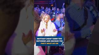 😳 Jackson Mahomes tried but security stopped him Brittany continued the party 💃 nfl [upl. by Ynnek]