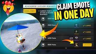 All Hidden Achievement In Free Fire  Free Fire Achievement Emote [upl. by Konopka]