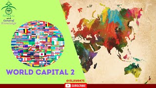 World Capitals Part 2 Learn All Countries and Their Capitals in Minutes [upl. by Kloster]