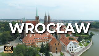 Wrocław z drona  LECE W MIASTO™ 4k [upl. by Silloh]