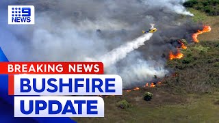 Perth bushfire emergency Latest warnings and updates  9 News Australia [upl. by Hurd]