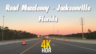 Road Macclenny  Jacksonville Florida movie [upl. by Auhs]