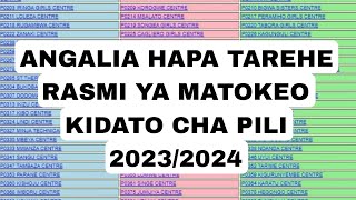 TAREHE YA MATOKEO KIDATO CHA PILI 20232024 Angalia Hapa  Form Two results 2023 [upl. by Ardeen483]