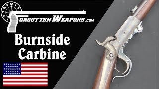 Americas First Metallic Cartridge The Burnside Carbine [upl. by Hctud]