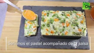 Cómo hacer Pastel de verduras al vapor  Receta de horno al vapor [upl. by Ailelc]