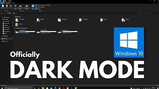 How to enable dark mode on windows 10 For Activated or Unactivated Officially [upl. by Ardeid]