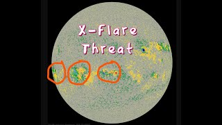 Elevated X flare threat from numerous Sunspots Latest Earthquake activity Wednesday Night 116 [upl. by Elleret206]