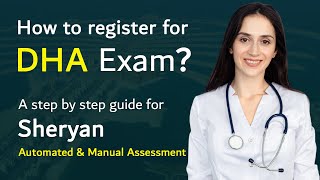 How to register for DHA exam  Sheryan automated amp manual assessment for healthcare professionals [upl. by Boardman172]