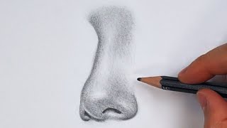 DOs and DON’Ts How to Draw a Realistic Nose [upl. by Sparke]