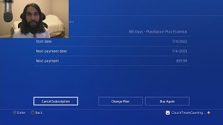 How To Cancel PS Plus Subscription [upl. by Arrol]