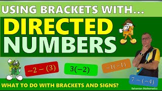 Algebra Directed Numbers Using Brackets [upl. by Adyan]