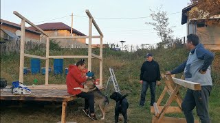 Proiect nou Începem construcția unei SAUNE și gătim IEPURE la CEAUN la foc de lemne Un DELICIU 🙂 [upl. by Aguayo]