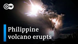 Philippine volcano eruption How dangerous is it  DW News [upl. by Maynard790]