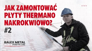 Budowa dachu Montaż termoizolacji PIR Thermano na krokwiach [upl. by Eihtak]