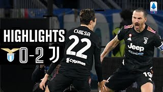 Lazio 02 Juventus  Bonucci At The Double  Serie A Highlights [upl. by Bonilla401]