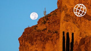 Superstition Mountains Arizona USA Amazing Places 4K [upl. by Idnew]