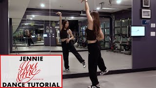 JENNIE  ‘You amp Me’ 🌙 Lisa Rhee Dance Tutorial [upl. by Assirral]