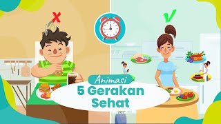 Animasi 5 Gerakan Sehat [upl. by Anat]