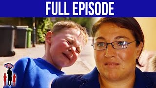 Supernanny helps single Mom of 3 cope with aggressive kids  FULL EPISODE  The Howat Family [upl. by Belayneh]