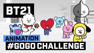 BT21 gogochallenge [upl. by Nilre]