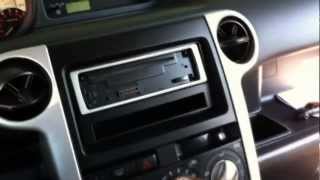 How To Remove and Paint Scion XB Dash With PlastiDip Black [upl. by Arihday]