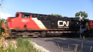 CN Freight Train  Hill Valley Road 2 [upl. by Ahsiea]