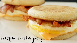 Homemade McDs Egg McMuffins  How to Make Your Own McMuffin [upl. by Philender]