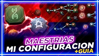 MAESTRIAS 2024  Mis 3 Configuraciones y EXPLICACION  marvel batalla mcoc [upl. by Frere]