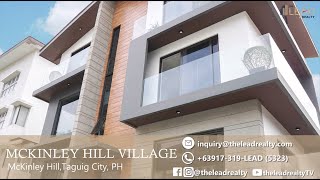 Luxurious House and Lot For Sale in Mckinley Hill Village Taguig City • The Lead TV [upl. by Golanka266]