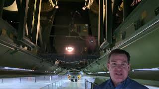 Tour of B36 Peacemaker Bomb Bay at National Museum of the Air Force Dayton Ohio [upl. by Alphonsine]