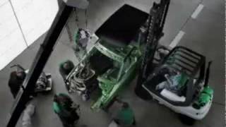 Skoda Fabia vRS Mean Green TV commercial [upl. by Kcuhc]