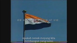 Die Stem Van Suid Afrika  National Anthem of South Africa from 19571994 TV Closedown Version [upl. by Adekram]