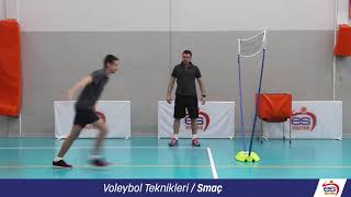 Voleybol Teknikleri  Smaç [upl. by Tudela218]