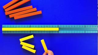 Extract from Exploring Numbers Through Cuisenaire Rods Step Counting with Cuisenaire Rods [upl. by Netsrak]