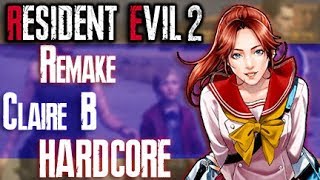 Resident Evil 2 Gameplay Walkthrough Claire B HARDCORE 10  FINAL  Ok [upl. by Ayocat976]