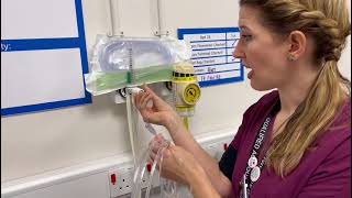 Oxygen therapy How to set up a patient on nasal cannula [upl. by Ettennek882]