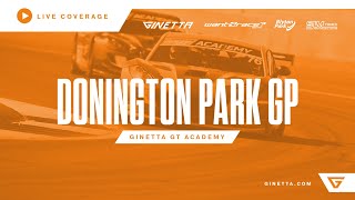 2022 Ginetta GT Academy – Round 5 – Live from Donington Park [upl. by Ailefo]