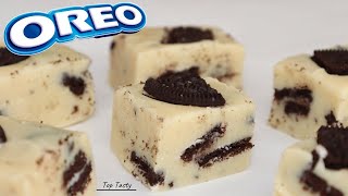 Only 3 Ingredients Oreo Fudge Recipe  Top Tasty Recipes [upl. by Enirehtacyram]