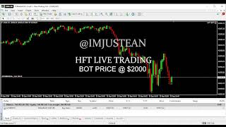 Real Account HFT Bot  RealTime Trading on US30 [upl. by Anad]