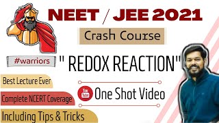 crash course neet । jeemain । 2021। Redox Reactions । tricks [upl. by Aymahs]