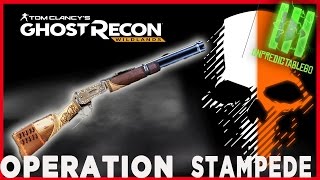 Ghost Recon Wildlands  Operation Stampede  Marksman Review [upl. by Ahsineg]